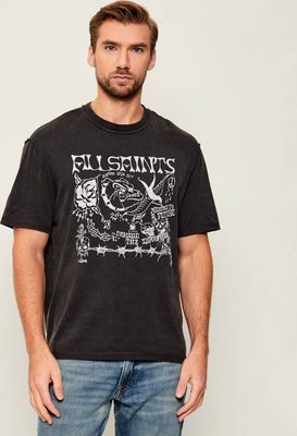 AllSaints - T-shirt męski na wiosnę ze sklepu: Gomez Fashion Store w kategorii: T-shirty męskie - zdjęcie 874714-BD9-10338_AA255M000007000