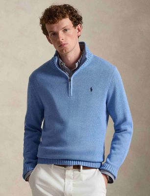 Sweter męski na wiosnę Polo Ralph Lauren ze sklepu: Gomez Fashion Store w kategorii: Swetry męskie - zdjęcie 874714-BD9-10338_PR261M000015RM1