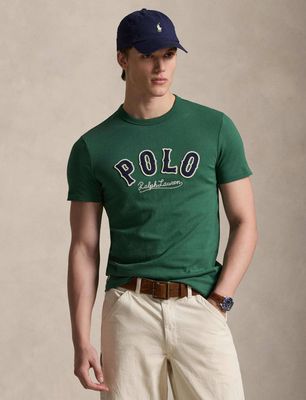 T-shirt męski elegancki Polo Ralph Lauren ze sklepu: Gomez Fashion Store w kategorii: T-shirty męskie - zdjęcie 874714-BD9-10338_PR261M000061ER0