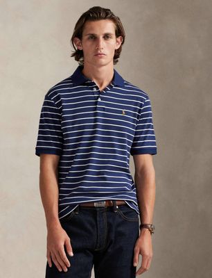 T-shirt męski elegancki Polo Ralph Lauren ze sklepu: Gomez Fashion Store w kategorii: T-shirty męskie - zdjęcie 874714-BD9-10338_PR261M000064NR9