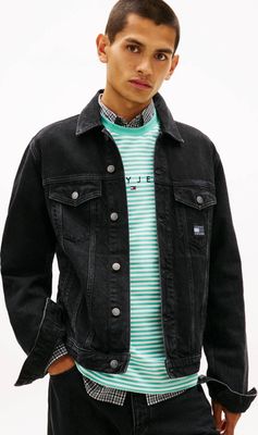 Kurtka męska wiosenna Tommy Jeans ze sklepu: Gomez Fashion Store w kategorii: Kurtki męskie - zdjęcie 874714-BD9-10338_TM261M000001D72