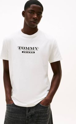 T-shirt męski na lato Tommy Jeans ze sklepu: Gomez Fashion Store w kategorii: T-shirty męskie - zdjęcie 874714-BD9-10338_TM261M000046A07