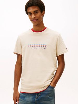 T-shirt męski Tommy Jeans ze sklepu: Gomez Fashion Store w kategorii: T-shirty męskie - zdjęcie 874714-BD9-10338_TM261M000047Z99