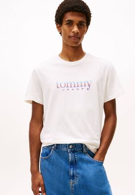 T-shirt męski letni Tommy Jeans ze sklepu: Gomez Fashion Store w kategorii: T-shirty męskie - zdjęcie 874714-BD9-10338_TM261M000047A13