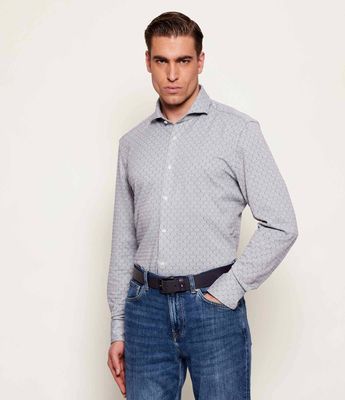 Koszula męska casual wiosenna BOSS BLACK ze sklepu: Gomez Fashion Store w kategorii: Koszule męskie - zdjęcie 874714-BD9-10338_BB261M000164468