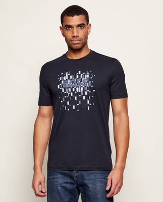 T-shirt męski BOSS BLACK ze sklepu: Gomez Fashion Store w kategorii: T-shirty męskie - zdjęcie 874714-BD9-10338_BB261M000038404