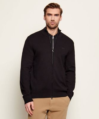 Sweter męski elegancki BOSS BLACK ze sklepu: Gomez Fashion Store w kategorii: Swetry męskie - zdjęcie 874714-BD9-10338_BB261M000234001