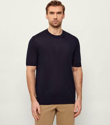 Sweter męski elegancki BOSS BLACK ze sklepu: Gomez Fashion Store w kategorii: Swetry męskie - zdjęcie 874714-BD9-10338_BB261M000236404