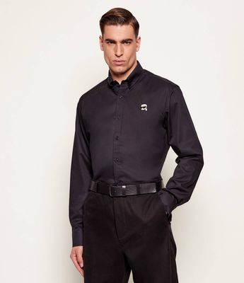 Koszula męska casual Karl Lagerfeld ze sklepu: Gomez Fashion Store w kategorii: Koszule męskie - zdjęcie 874714-BD9-10338_KL261M000064990