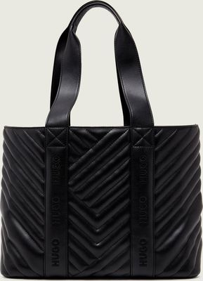 Shopper bag na wiosnę HUGO ze sklepu: Gomez Fashion Store w kategorii: Torby Shopper bag - zdjęcie 874714-BD9-10338_BU261W000035001