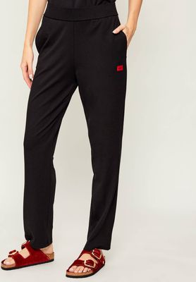 Spodnie damskie wiosenne Hugo Bodywear ze sklepu: Gomez Fashion Store w kategorii: Spodnie damskie - zdjęcie 874714-BD9-10338_BZ261W000026001