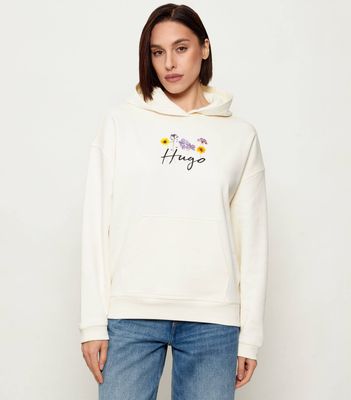 Bluza damska na wiosnę HUGO ze sklepu: Gomez Fashion Store w kategorii: Bluzy damskie - zdjęcie 874714-BD9-10338_BU261W000093115