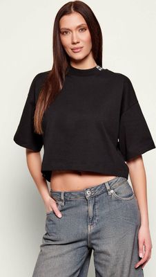 Bluzka damska na zimę HUGO ze sklepu: Gomez Fashion Store w kategorii: Bluzki damskie - zdjęcie 874714-BD9-10338_BU261W000096001