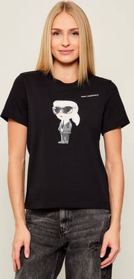 Bluzka damska młodzieżowa Karl Lagerfeld ze sklepu: Gomez Fashion Store w kategorii: Bluzki damskie - zdjęcie 874714-BD9-10338_KL255W000080087