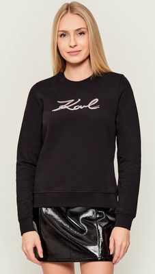 Bluza damska elegancka Karl Lagerfeld ze sklepu: Gomez Fashion Store w kategorii: Bluzy damskie - zdjęcie 874714-BD9-10338_KL255W000101087