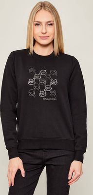Bluza damska elegancka Karl Lagerfeld ze sklepu: Gomez Fashion Store w kategorii: Bluzy damskie - zdjęcie 874714-BD9-10338_KL255W000106087