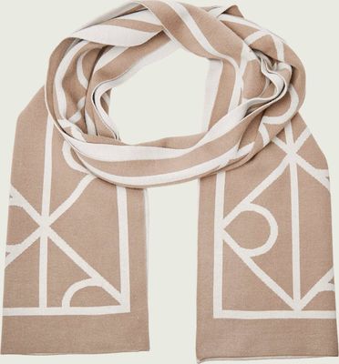 Szalik/chusta elegancki Calvin Klein ze sklepu: Gomez Fashion Store w kategorii: Szaliki i chusty damskie - zdjęcie 874714-BD9-10338_CK261W000033E20
