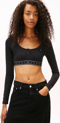Bluzka damska casual Tommy Jeans ze sklepu: Gomez Fashion Store w kategorii: Bluzki damskie - zdjęcie 874714-BD9-10338_TM261W000035D44