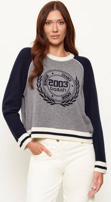 Sweter damski elegancki Ba&sh ze sklepu: Gomez Fashion Store w kategorii: Swetry damskie - zdjęcie 874714-BD9-10338_BH261W000006036