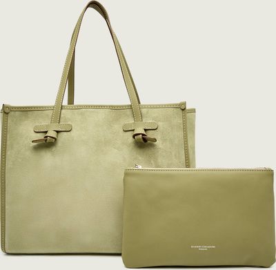 Shopper bag elegancka GIANNI CHIARINI ze sklepu: Gomez Fashion Store w kategorii: Torby Shopper bag - zdjęcie 874714-BD9-10338_GH261W000003102