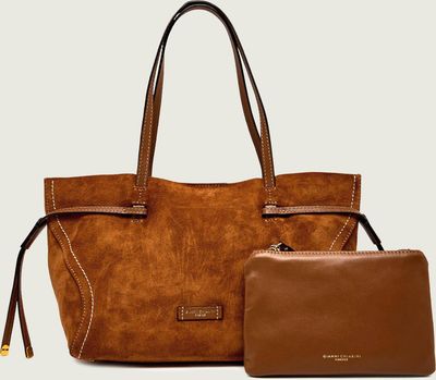 GIANNI CHIARINI - Shopper bag boho ze sklepu: Gomez Fashion Store w kategorii: Torby Shopper bag - zdjęcie 874714-BD9-10338_GH261W000005100