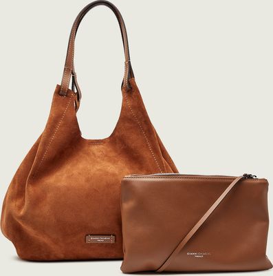 Shopper bag GIANNI CHIARINI ze sklepu: Gomez Fashion Store w kategorii: Torby Shopper bag - zdjęcie 874714-BD9-10338_GH261W000021100
