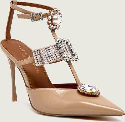 Kurt Geiger - Czółenka eleganckie ze sklepu: Gomez Fashion Store w kategorii: Czółenka - zdjęcie 874714-BD9-10338_KG261W000242024
