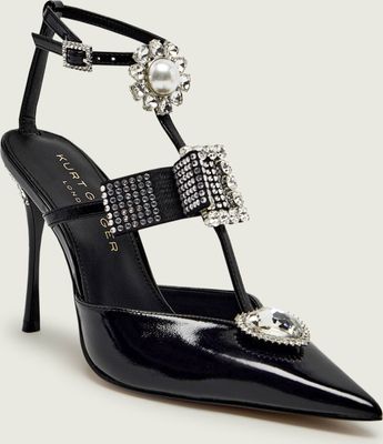 Czółenka eleganckie Kurt Geiger ze sklepu: Gomez Fashion Store w kategorii: Czółenka - zdjęcie 874714-BD9-10338_KG261W000243001