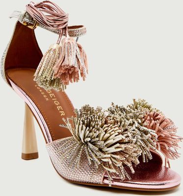 Sandały damskie wiosenne Kurt Geiger ze sklepu: Gomez Fashion Store w kategorii: Sandały damskie - zdjęcie 874714-BD9-10338_KG261W000245027