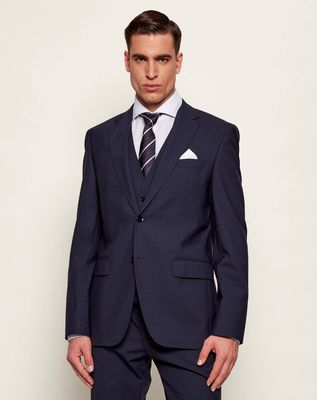 BOSS BLACK - Marynarka męska jesienna ze sklepu: Gomez Fashion Store w kategorii: Marynarki męskie - zdjęcie 874714-BD9-10338_BB255M000059480