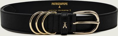 Pasek jesienny casual Patrizia Pepe ze sklepu: Gomez Fashion Store w kategorii: Paski damskie - zdjęcie 874714-BD9-10338_PK261W000119049