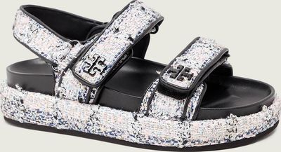 Sandały damskie na lato TORY BURCH ze sklepu: Gomez Fashion Store w kategorii: Sandały damskie - zdjęcie 874714-BD9-10338_TO261W000030001