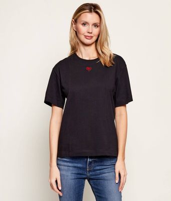 Bluzka damska casual Pinko ze sklepu: Gomez Fashion Store w kategorii: Bluzki damskie - zdjęcie 874714-BD9-10338_PI261W000059099