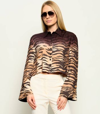 Koszula damska casualowa na wiosnę Pinko ze sklepu: Gomez Fashion Store w kategorii: Koszule damskie - zdjęcie 874714-BD9-10338_PI261W000076808
