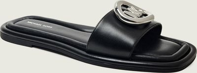 Klapki damskie na lato Michael Kors ze sklepu: Gomez Fashion Store w kategorii: Klapki damskie - zdjęcie 874714-BD9-10338_MK261W000014001