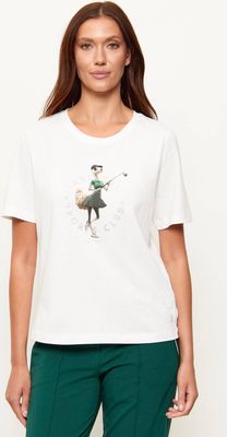 Bluzka damska w stylu młodzieżowym Marc Cain ze sklepu: Gomez Fashion Store w kategorii: Bluzki damskie - zdjęcie 874714-BD9-10338_CR261W000107110