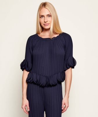 Joseph Ribkoff - Bluzka damska wiosenna casual ze sklepu: Gomez Fashion Store w kategorii: Bluzki damskie - zdjęcie 874714-BD9-10338_RJ261W000022014