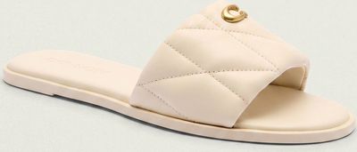 Klapki damskie Coach ze sklepu: Gomez Fashion Store w kategorii: Klapki damskie - zdjęcie 874714-BD9-10338_CN261W000042144