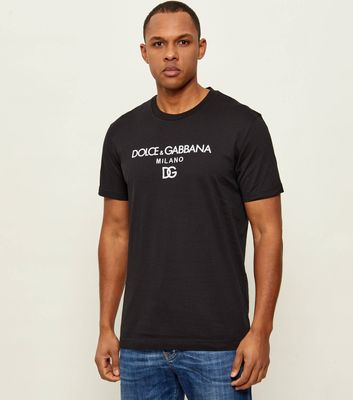 T-shirt męski na lato Dolce & Gabbana ze sklepu: Gomez Fashion Store w kategorii: T-shirty męskie - zdjęcie 874714-BD9-10338_DG261M000052070