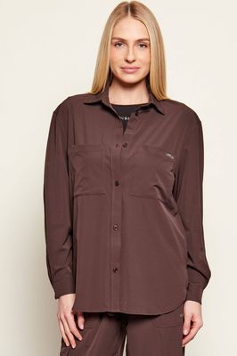 Koszula damska GUESS ACTIVE ze sklepu: Gomez Fashion Store w kategorii: Koszule damskie - zdjęcie 874714-BD9-10338_GV261W000024Z53