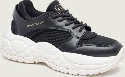 Armani Exchange - Buty sportowe damskie eleganckie ze sklepu: Gomez Fashion Store w kategorii: Buty sportowe damskie - zdjęcie 874714-BD9-10338_AX262W000009H50