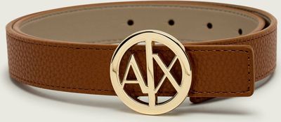 Pasek elegancki Armani Exchange ze sklepu: Gomez Fashion Store w kategorii: Paski damskie - zdjęcie 874714-BD9-10338_AX262W000014J73