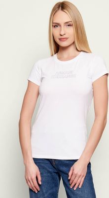 Bluzka damska na wiosnę Armani Exchange ze sklepu: Gomez Fashion Store w kategorii: Bluzki damskie - zdjęcie 874714-BD9-10338_AX262W000093H55