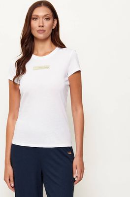 Bluzka damska casual Armani Exchange ze sklepu: Gomez Fashion Store w kategorii: Bluzki damskie - zdjęcie 874714-BD9-10338_AX262W000096H55