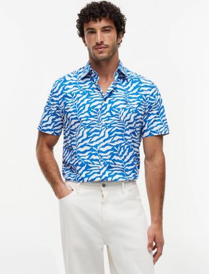 Koszula męska na wiosnę Tommy Hilfiger ze sklepu: Gomez Fashion Store w kategorii: Koszule męskie - zdjęcie 874714-BD9-10338_TH262M000054D11