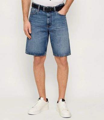 Tommy Hilfiger - Spodenki męskie w stylu klasycznym na wiosnę ze sklepu: Gomez Fashion Store w kategorii: Spodenki męskie - zdjęcie 874714-BD9-10338_TH262M000056F29