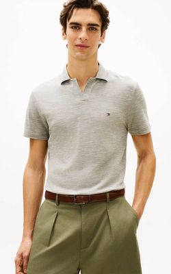 T-shirt męski casualowy klasyczny Tommy Hilfiger ze sklepu: Gomez Fashion Store w kategorii: T-shirty męskie - zdjęcie 874714-BD9-10338_TH262M000060K00