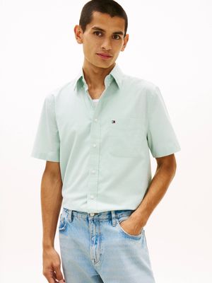 Koszula męska na wiosnę Tommy Hilfiger ze sklepu: Gomez Fashion Store w kategorii: Koszule męskie - zdjęcie 874714-BD9-10338_TH262M000062ZC1