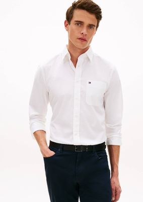 Koszula męska elegancka Tommy Hilfiger ze sklepu: Gomez Fashion Store w kategorii: Koszule męskie - zdjęcie 874714-BD9-10338_TH262M000063D96