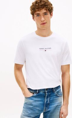 T-shirt męski na wiosnę Tommy Hilfiger ze sklepu: Gomez Fashion Store w kategorii: T-shirty męskie - zdjęcie 874714-BD9-10338_TH262M000064D96